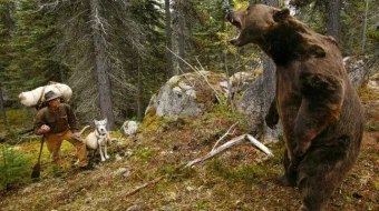 So'nggi ovchi Uzbek tilida 2004 O'zbekcha tarjima kino HD skrinshot 1