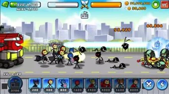 HERO WARS: Super Stickman Defense v1.0.1 (2017). skrinshot 3