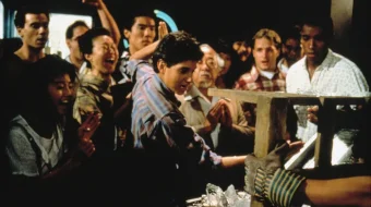 Karatechi bola 2 / Kichkina ajdarho 2 Uzbek tilida 1986 O'zbekcha tarjima kino HD skrinshot 3