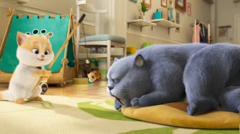 Mushukchaning sarguzashtlari / Orzumand mushukcha / Qochoq mushukcha Uzbek tilida multfilm 2018 O'zbek tarjima kino HD skrinshot 2