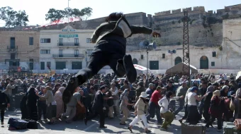 Olamlar Jangi Z / Jahon Urushi Z / Dunyo Jangi Z ujas kino Uzbek tilida 2013 O'zbekcha tarjima film Full HD skachat skrinshot 3