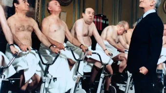 Janob Dushemen / Qanot yoki oyoq? Fransiya retro filmi Uzbek tilida 1976 O'zbekcha tarjima kino Full HD tas-ix skachat skrinshot 2