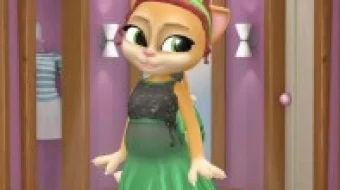 Pregnant Talking Cat Emma v1.4 (2018). skrinshot 2