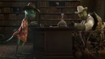 Rango Uzbek tilida multfilm 2011 O'zbek tarjima kino HD skrinshot 3