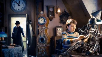 Hyugo / Xyugo / Vaqt qo'riqchisi / Soatsoz Uzbek tilida 2011 O'zbekcha tarjima kino HD skrinshot 4