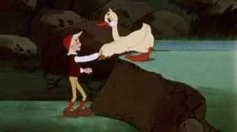 Sehrlangan bola multfilm Mosfilm SSSR kinosi Uzbek tilida 1955 O'zbekcha tarjima kino HD skrinshot 1