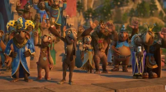 Qor malikasi 3 Multfilm Uzbek tilida 2016 O'zbekcha tarjima HD skrinshot 1