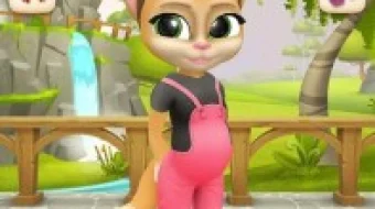 Pregnant Talking Cat Emma v1.4 (2018). skrinshot 1