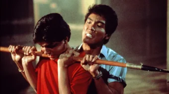 Karatechi bola 2 / Kichkina ajdarho 2 Uzbek tilida 1986 O'zbekcha tarjima kino HD skrinshot 2