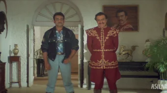 Qizg'in jang / Dushman do'stlar / Sen o'g'ri, men politsiyachi Hind kino 1996 Uzbek tilida O'zbekcha tarjima kino Full HD tas-ix skachat skrinshot 4