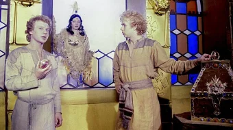 Qizil qor yoqqanda Uzbek tilida multfilm 1985 O'zbek tarjima kino HD skrinshot 3