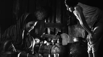 Bo'ysunmas Apu Hind kinosi Uzbek tilida 1957 O'zbekcha tarjima kino HD skrinshot 2