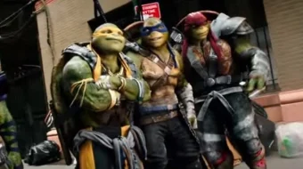 Nindzya toshbaqalar 1 / Cherepashki ninja 1 Uzbek tilida 2014 O'zbekcha tarjima kino HD skrinshot 2