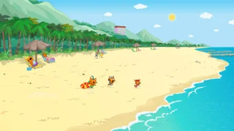 Uch mushukcha va dengizdagi sarguzashtlar Rossiya multiki Multfilm Uzbek tilida 2022 O'zbekcha tarjima HD skrinshot 1