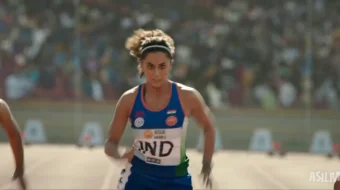 Raketa Rashmi / Yuguruvchi Rashmi / Ayol qismati Hind kino 2021 Uzbek tilida O'zbekcha tarjima kino Full HD tas-ix skachat skrinshot 4