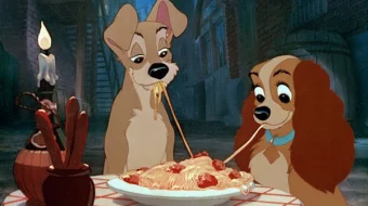 Lessi va daydi it Uzbek tilida multfilm 1955 O'zbek tarjima kino HD skrinshot 4