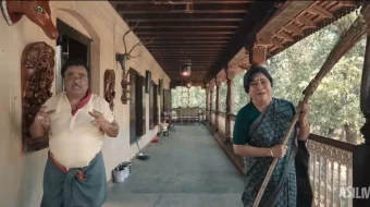 Arvohli uy 4 / Arvoh ayol azobi 4 / Aranmanai 4 Hind kino 2024 Uzbek tilida O'zbekcha tarjima kino Full HD tas-ix skachat skrinshot 2