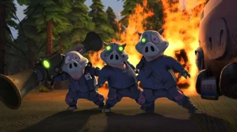 Qizil Qalpoqcha Yovuzlikka Qarshi Uzbek tilida multfilm 2011 O'zbek tarjima kino HD skrinshot 2