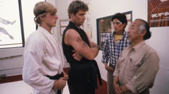 Karatechi bola 1 / Kichkina ajdarho 1 Uzbek tilida 1984 O'zbekcha tarjima kino HD skrinshot 1