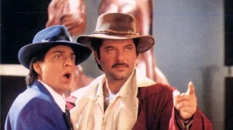 Uch aka uka Hind kinosi Uzbek tilida 1995 O'zbekcha tarjima kino HD skrinshot 3