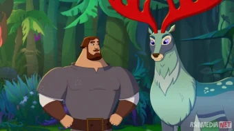 Uch bahodir va o'tmishga sayohat / Uch pahlavon yerni markazida 2023 Uzbek tilida O'zbekcha tarjima kino Full HD tas-ix skachat skrinshot 4