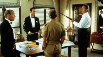 Fil ovchisi / Oq ovchi, qora yurak Uzbek tilida 1990 O'zbekcha tarjima film Full HD skachat skrinshot 1