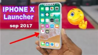 Launcher Theme for iPhone X skrinshot 1