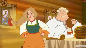 Uch bahodir va Shamaxa malikasi HD Multfilm Uzbek tilida 2010 skrinshot 4