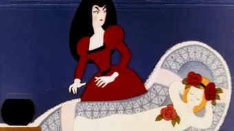 Yovvoyi oqqushlar Mosfilm SSSR multfilmi Uzbek tilida 1962 O'zbekcha tarjima kino HD skrinshot 3