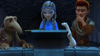 Qor malikasi 3 Multfilm Uzbek tilida 2016 O'zbekcha tarjima HD skrinshot 2