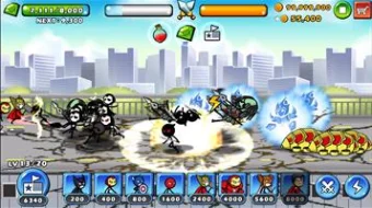 HERO WARS: Super Stickman Defense v1.0.1 (2017). skrinshot 2