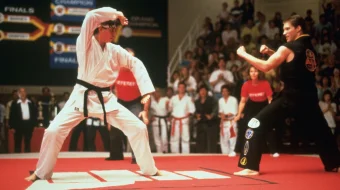 Karatechi bola 3 / Kichkina ajdarho 3 Uzbek tilida 1989 O'zbekcha tarjima kino HD skrinshot 3