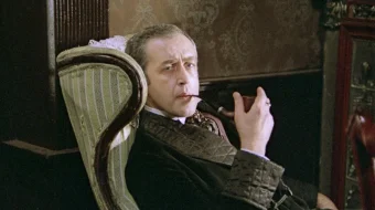 Sherlok Xolms va Doktor Vatson 6: Baskervil iti Mosfilm SSSR kinosi Uzbek tilida 1981 O'zbekcha tarjima kino HD skrinshot 4