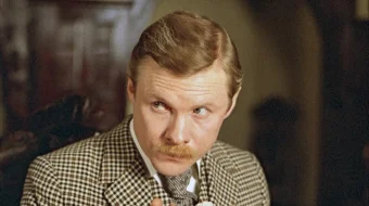 Sherlok Xolms va Doktor Vatson 6: Baskervil iti Mosfilm SSSR kinosi Uzbek tilida 1981 O'zbekcha tarjima kino HD skrinshot 3