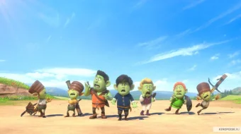 Qizil boshmoqcha va yetti gnom Uzbek tilida multfilm 2019 O'zbek tarjima kino HD skrinshot 1