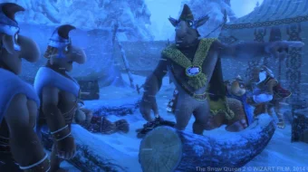 Qor malikasi 2 Multfilm Uzbek tilida 2014 O'zbekcha tarjima HD skrinshot 4