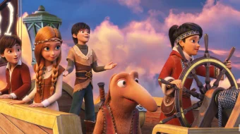 Qor malikasi 4 Oyna ortida Multfilm Uzbek tilida 2011 skrinshot 2