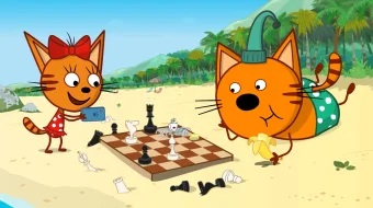 Uch mushukcha va dengizdagi sarguzashtlar Rossiya multiki Multfilm Uzbek tilida 2022 O'zbekcha tarjima HD skrinshot 2