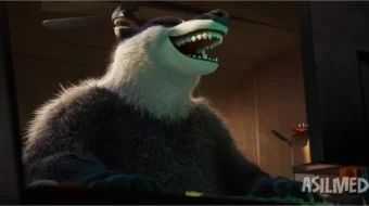 Hayvonlar poyezdi - Lochin ekspress / Poezddagi xayvonlar Multfilm Premyera 2025 Uzbek tilida O'zbekcha tarjima kino Full HD tas-ix skachat skrinshot 2