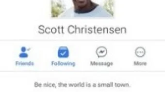 Facebook skrinshot 2