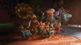 Jasur mushukcha / Mushukcha va sehrlangan uy Uzbek tilida multfilm 2013 O'zbek tarjima kino HD skrinshot 4