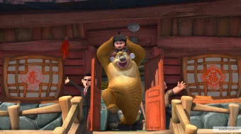 Qo'shni ayiqlar / Ayiqpolvonlar sirkdagi voqea Multfilm Uzbek tilida 2014 skrinshot 2