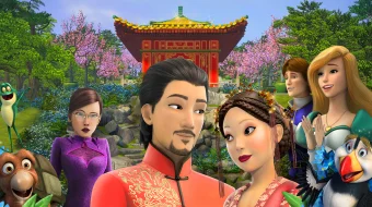 Oqqush va malika 10: Qirollik to'yi Uzbek tilida 2020 O'zbekcha tarjima HD skrinshot 1