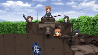 Qizlar va tanklar Anime Multfilm Uzbek tilida 2017 O'zbekcha tarjima HD skrinshot 1