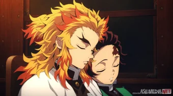 Iblislar qotili: Cheksiz poyezd Anime Multfilm Uzbek tilida O'zbekcha 2020 tarjima kino Full HD tas-ix skachat skrinshot 2