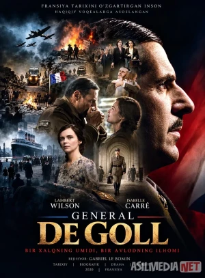 De Goll / General De Goll 2020 Uzbek tilida O'zbekcha tarjima kino Full HD tas-ix skachat