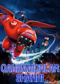 Qahramonlar shahri / Katta qaxramon Uzbek tilida multfilm 2014 O'zbek tarjima kino HD