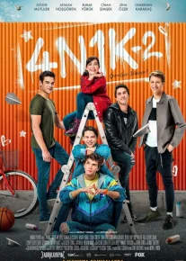 To'rt yigit va bir qiz-2 / 4 yigit va 1 qiz-ikki / 4N1K-2 Turk Kino O'zbek tilida 2018 Uzbekcha tarjima