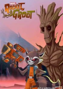 Raketa va Grut / Rocket & Groot Uzbek tilida multfilm 2017 O'zbek tarjima kino HD