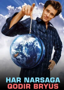Har narsaga qodir Bryus 2003 Uzbek tilida O'zbekcha tarjima kino Full HD tas-ix skachat